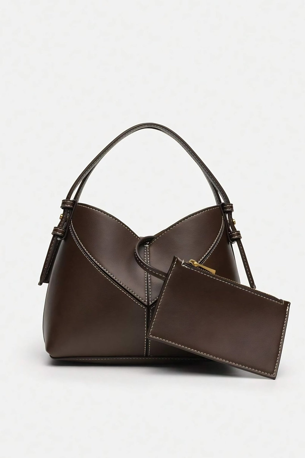 Handtas Bruin - Navoir