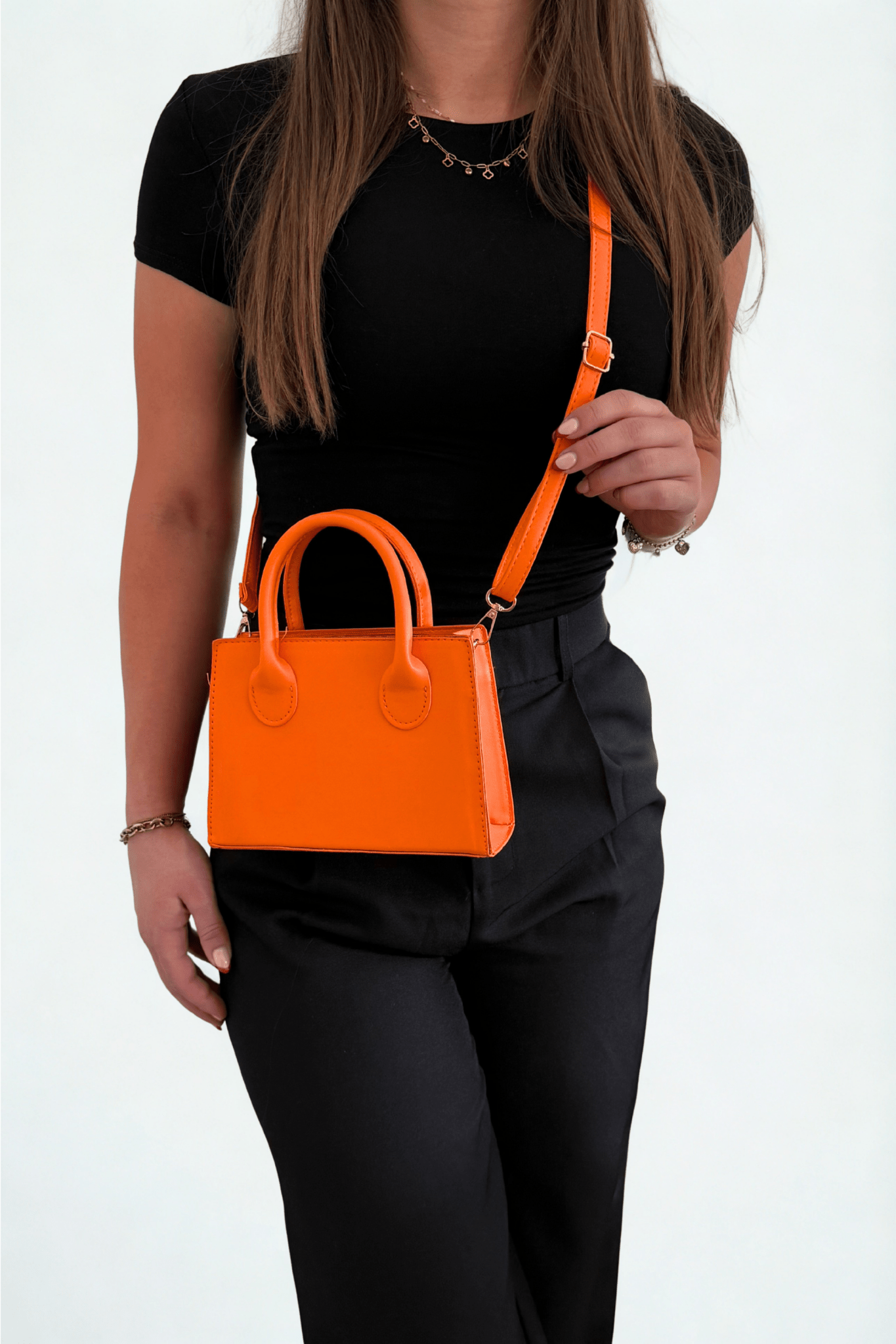 Oranje Handtas Crossbody - Navoir