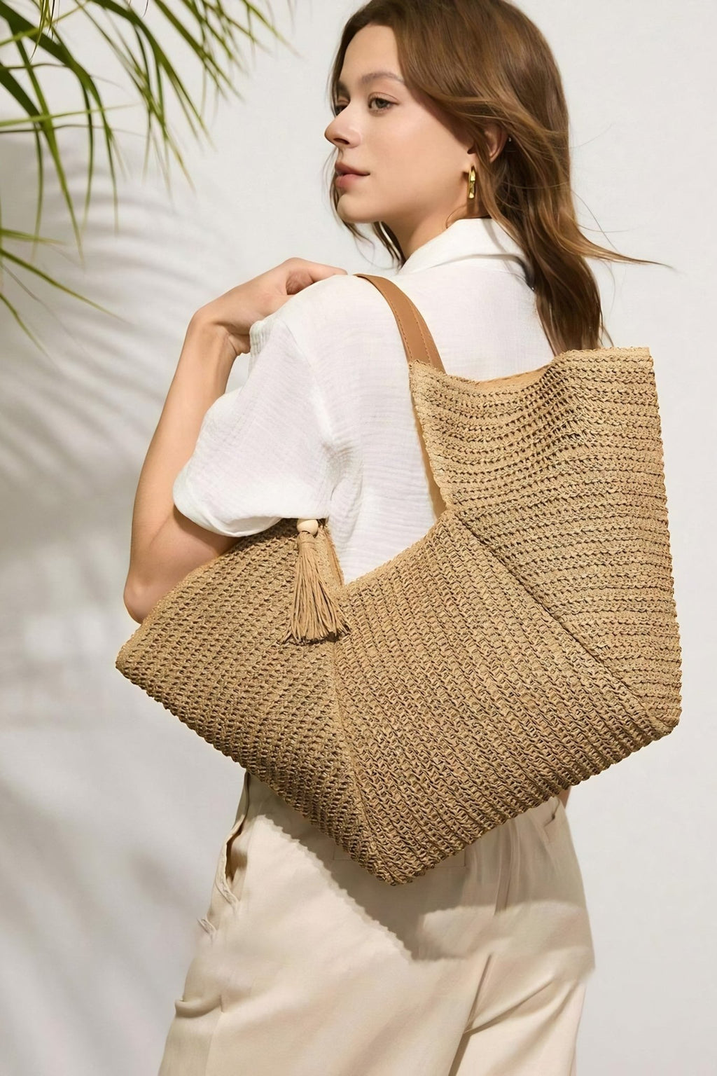 Strandtas Beige - Navoir