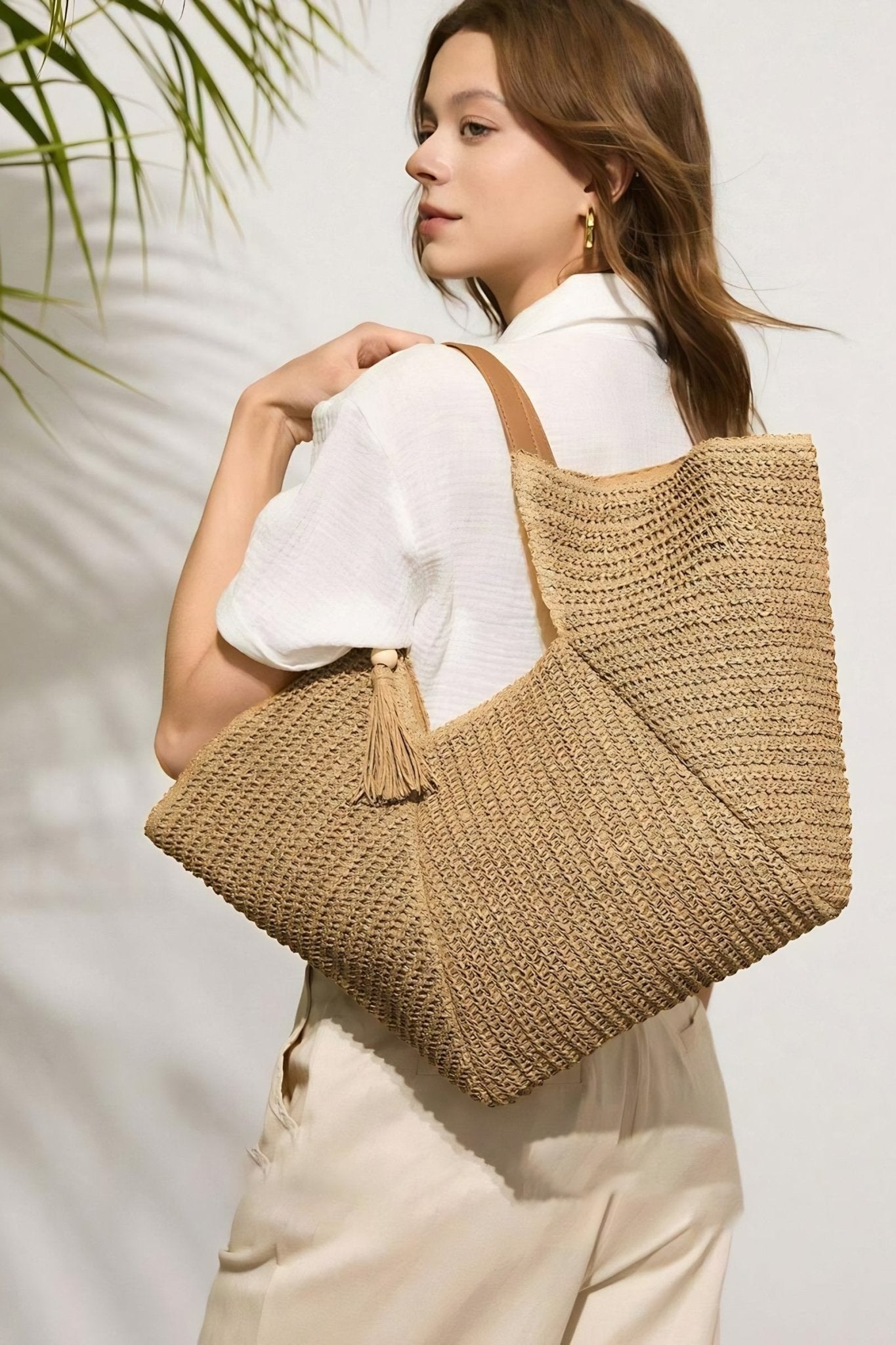 Strandtas Beige - Navoir